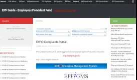 
							         EPFO Complaints Portal - EPF Guide								  
							    
