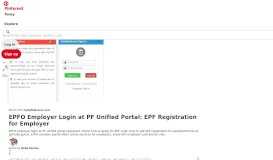 
							         EPFO Employer Login at PF Unified Portal | My EPF Balance | Portal ...								  
							    