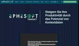 
							         Ephesoft Transact - Ephesoft DE								  
							    