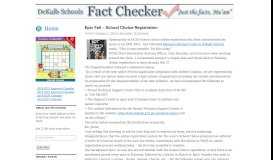 
							         Epic Fail – School Choice Registration | StanJester - FactChecker								  
							    