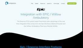 
							         Epic Patient Management System Integration (PMS ... - Emporos								  
							    