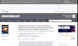 
							         Epidermal Growth Factor in the Submandibular Gland and Serum of ...								  
							    