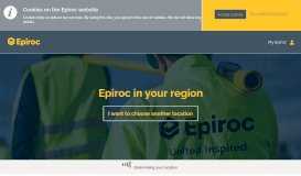 
							         Epiroc in your region | Epiroc								  
							    
