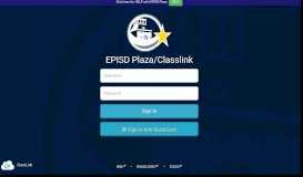 
							         EPISD Plaza - ClassLink Launchpad								  
							    