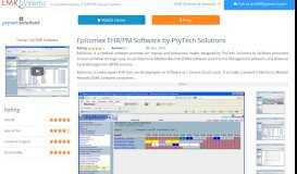 
							         Epitomax by PsyTech Solutionst EHR Software Free Demo, & Reviews ...								  
							    