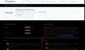 
							         Epitomax Reviews 2020 - Capterra								  
							    
