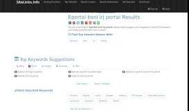 
							         Eportal bsnl irj portal Results For Websites Listing - SiteLinks.Info								  
							    