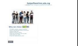 
							         eportal - Federal Polytechnic Offa								  
							    