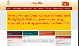 
							         ePost Office :: Home Page								  
							    