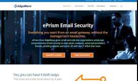
							         ePrism Email Security - EdgeWave								  
							    