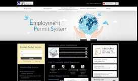
							         EPS - Employment Permit System								  
							    