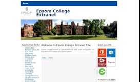 
							         Epsom College Extranet								  
							    