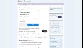 
							         Epson L100 Driver & Downloads - Epson Drivers & Downloads								  
							    