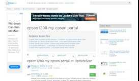 
							         epson l200 my epson portal - UpdateStar								  
							    