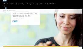 
							         Equal Pay Day | Closing the Gender Pay Gap | SAP News Center								  
							    