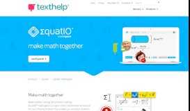 
							         EquatIO mathspace Lets You Create Mathematical Equations ...								  
							    