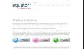
							         Equator | HR Software for UK Business | From K3 Syspro								  
							    
