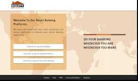 
							         Equity Bank Online Banking								  
							    