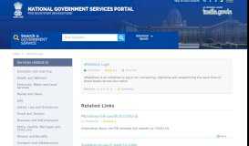
							         eRaktKosh Login | National Government Services Portal								  
							    