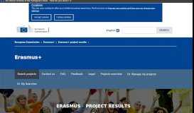 
							         Erasmus+ Project Results - European Commission								  
							    