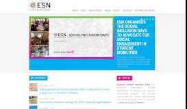 
							         Erasmus Student Network								  
							    