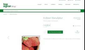 
							         Erdbeer-Manufaktur - top agrar-Shop								  
							    