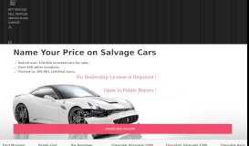 
							         Erepairables: Salvage Cars - Repairable Salvage Cars For Sale								  
							    