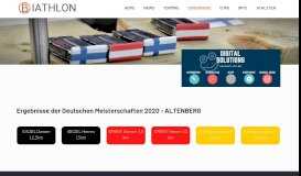 
							         Ergebnisse - biathlon-online.de - Das Biathlon Portal in Deutschland								  
							    