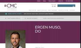 
							         Ergen Muso, DO Gastroenterology - Find A Doctor | Catholic Medical ...								  
							    