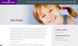 
							         Erie Clinic | Labette Health								  
							    