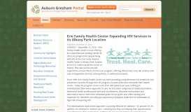 
							         Erie Family Health Center Expanding HIV Services to its Albany Park ...								  
							    