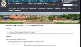 
							         ERP - Canara Engineering College								  
							    
