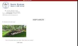 
							         ERP Login - Loyola Academy								  
							    