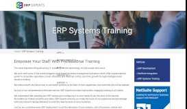 
							         ERP Systems Training - ERP Experts								  
							    