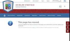 
							         Error 404 - Page Not Found - Dublin Unified School District								  
							    