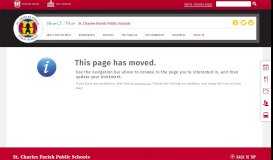 
							         Error 404 - Page Not Found - St. Charles Parish Public Schools								  
							    
