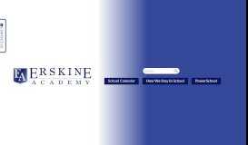 
							         Erskine Academy								  
							    