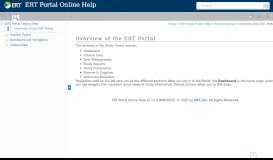 
							         ERT Portal Online Help - My Study Portal								  
							    