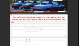
							         Erweiterte Suche - Alfa Romeo Portal | Guter Geschmack muss nicht ...								  
							    