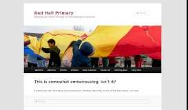 
							         E.Safety Advice & Guidance - Red Hall Primary								  
							    