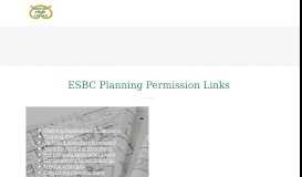 
							         ESBC Planning Permission Links - Planning | Branston Parish Council								  
							    