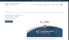 
							         Escambia Community Clinics is now Community Health Northwest ...								  
							    