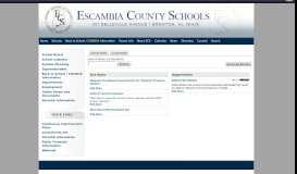 
							         Escambia County Schools: EMPLOYEE PORTAL								  
							    
