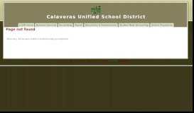 
							         Escape Online Employee Portal - Calaveras Unified School District								  
							    