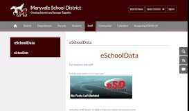 
							         eSchoolData - Maryvale School District								  
							    