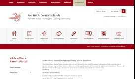 
							         eSchoolData Parent Portal / Portal FAQs - Red Hook Central Schools								  
							    