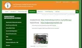 
							         eSchoolData Portals - East Ramapo Central School District								  
							    