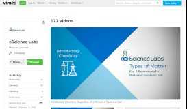 
							         eScience Labs on Vimeo								  
							    