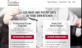 
							         Escoffier Online: Online Cooking Classes								  
							    