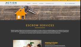 
							         Escrow | Action Property Management								  
							    
